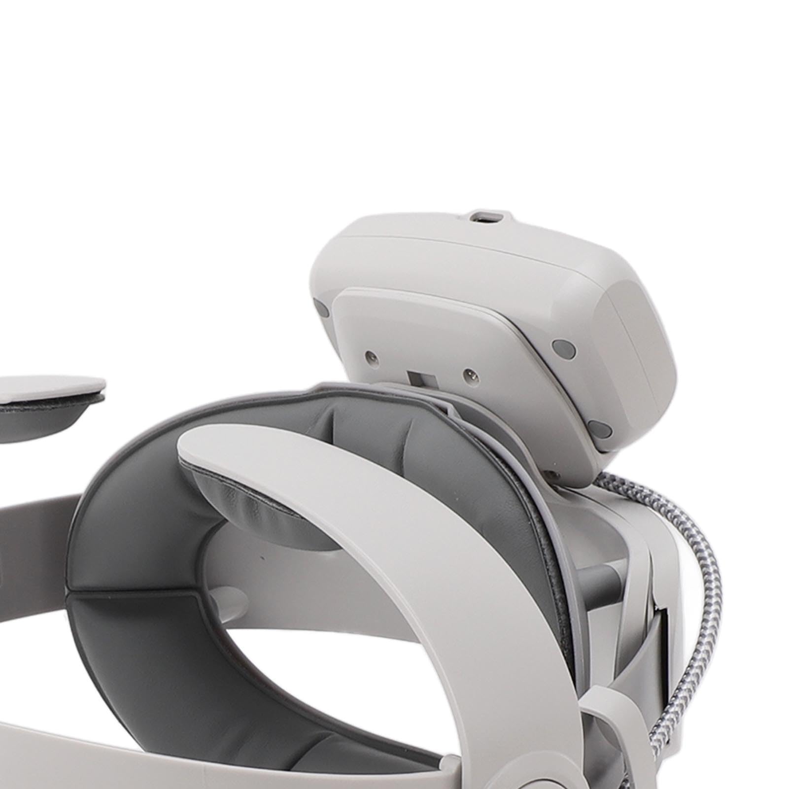 Fascia per la Testa VR con Batteria, Tempo di Riproduzione Prolungato e Comoda Cinghia Regolabile, Utilizzo di Sicurezza per Meta 3
