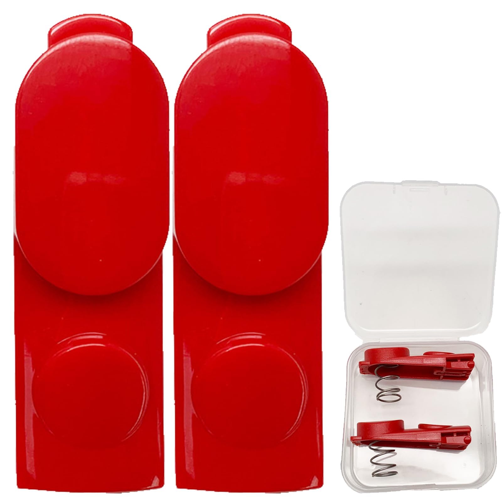 2 x Replacement Key Accessories for Dyson Switch Accessories, for Dyson Vacuum Cleaner Clip, Vacuum Cleaner Replacement Parts for Dyson, Direct Drive Suction Head Connector for Dyson V8 V10 V11 V15