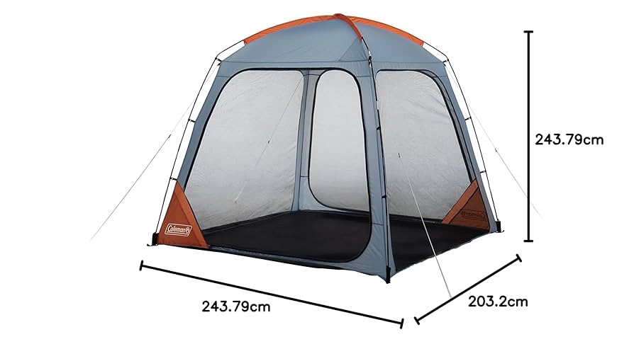 コールマン　Coleman Screen Canopy Dome 300 Setting up | Coleman Screen Canopy Dome 300 - YouTube