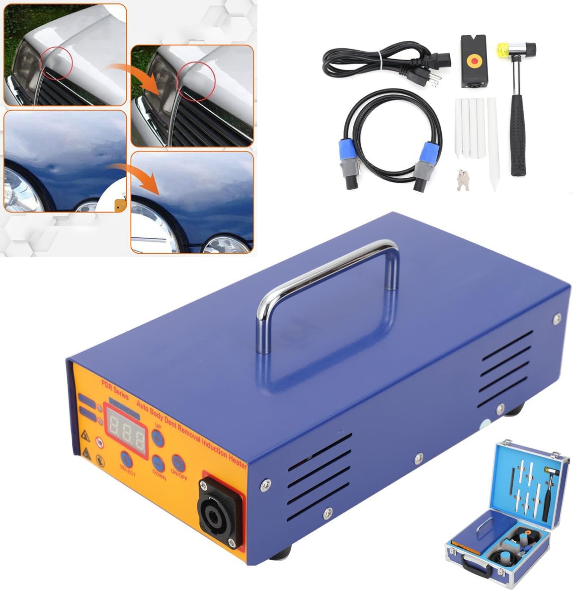 Lfhelper Car Paintless Dent Repair Tool PDR Hotbox