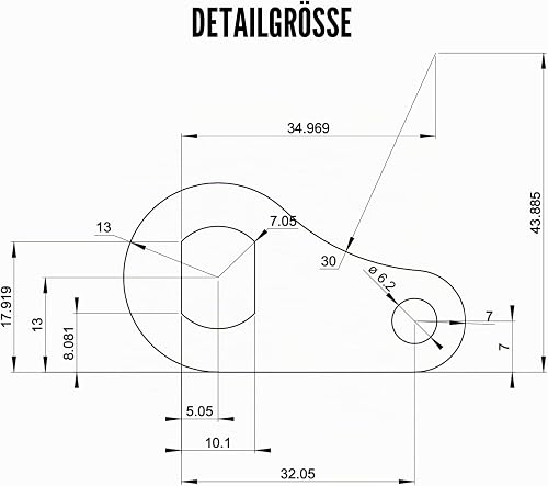 E Bike Power Ensemble de bras de couple pour vélo électrique électrique M14 - 6 mm d'épaisseur - En acier inoxydable - Convient aux moteurs de 1000 W 2000 W 3000 W - 5