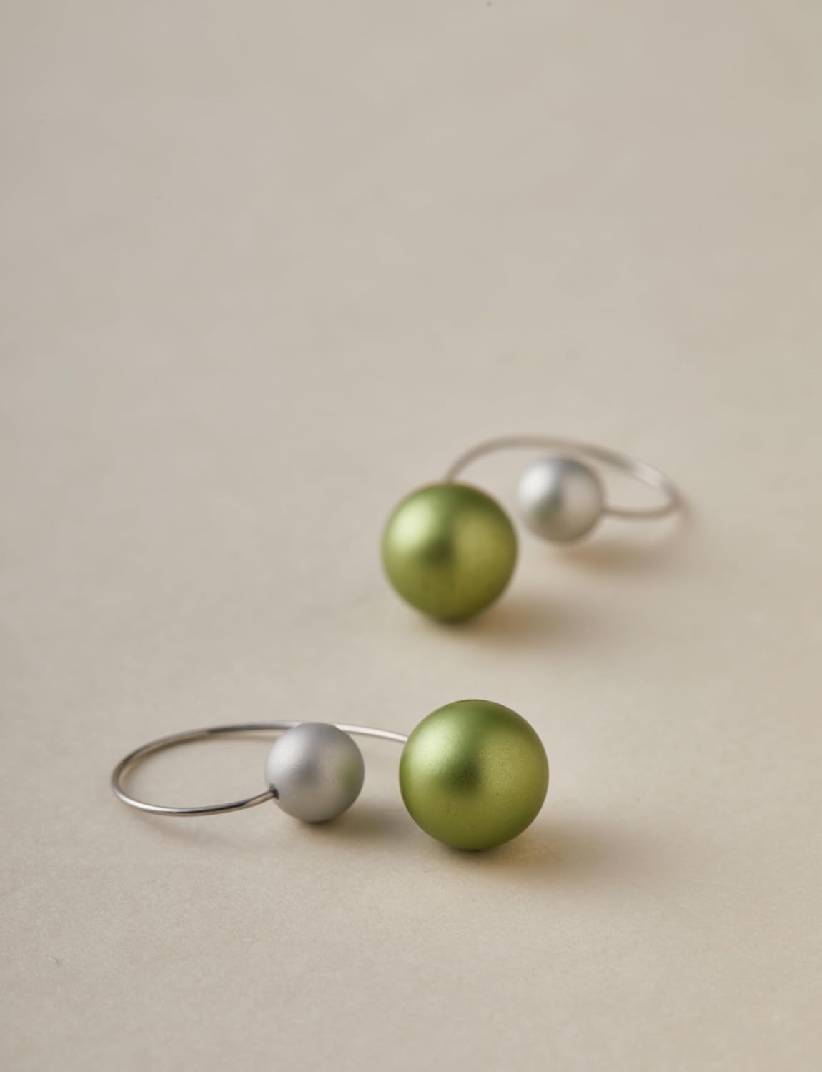 Colorful Ball Drop Dangle Earrings Set for Women, 6/16 Pcs DIY Replaceable Beads, Lightweight Titanium Ear Hooks, Hypoallergenic and Colorfast, Suitable for Jewelry Gifts - Image 6