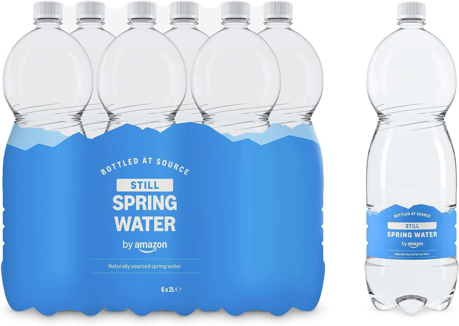 by Amazon Still Spring Water, 6x2L