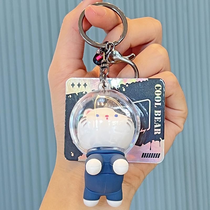 Amazon.co.jp: 宇宙猫ぬいぐるみキーホルダーシリカゲル宇宙飛行士