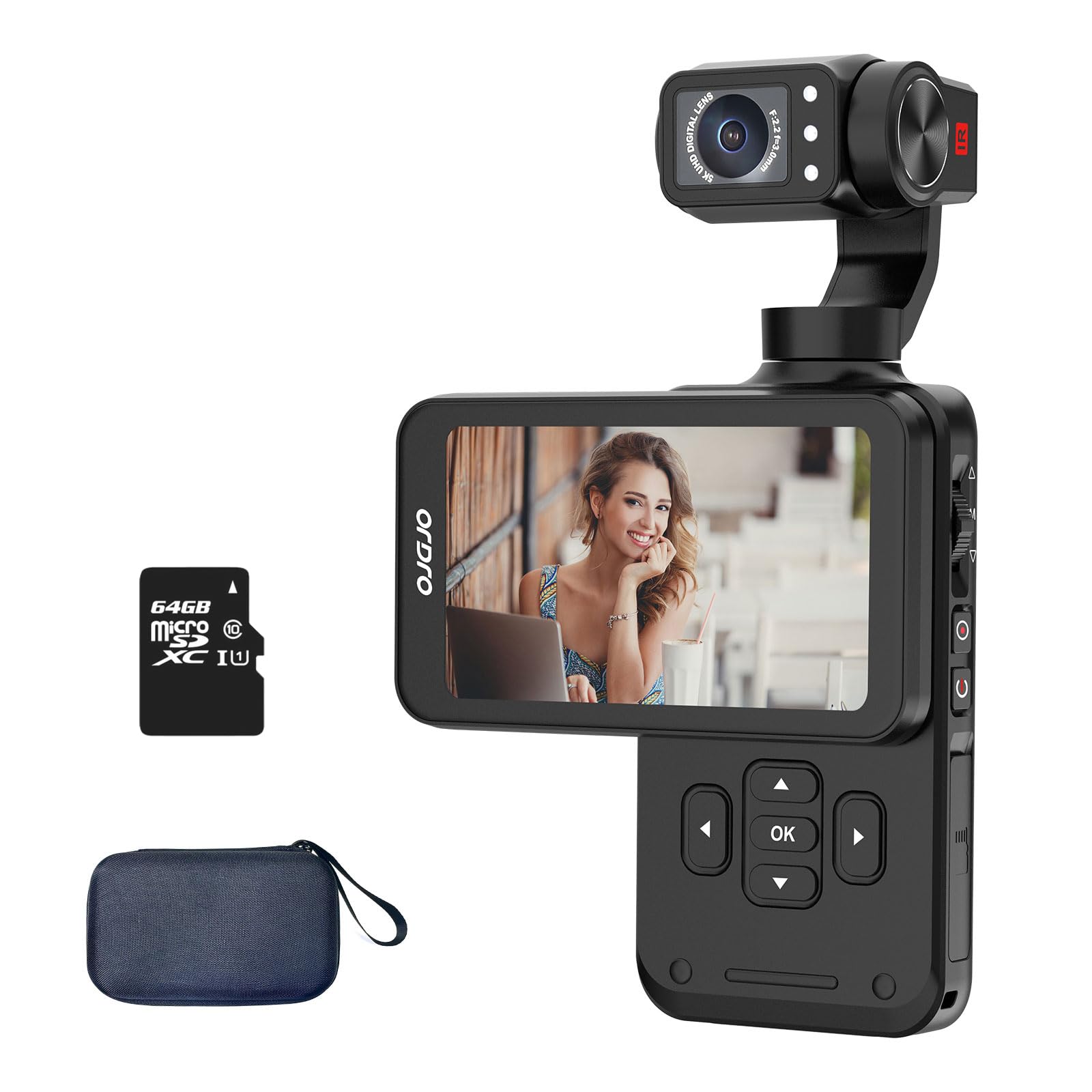 Amazon.com : ORDRO M5 4K Video Camcorder - 4K 60FPS WiFi IR Night