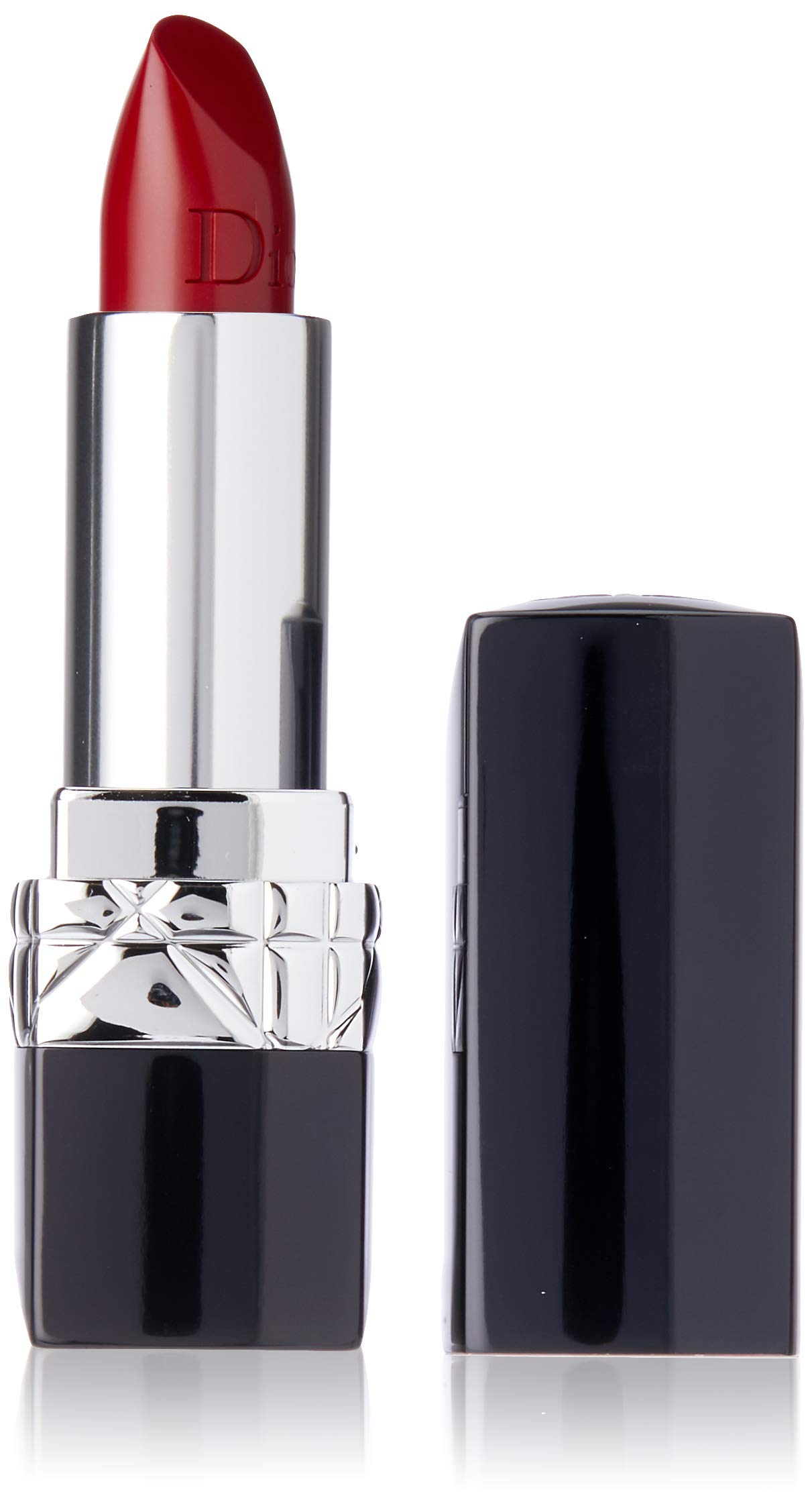 Christian Dior Rouge Dior Couture Colour Comfort and Wear Lipstick, 743 Rouge Zinnia, 0.12 Ounce
