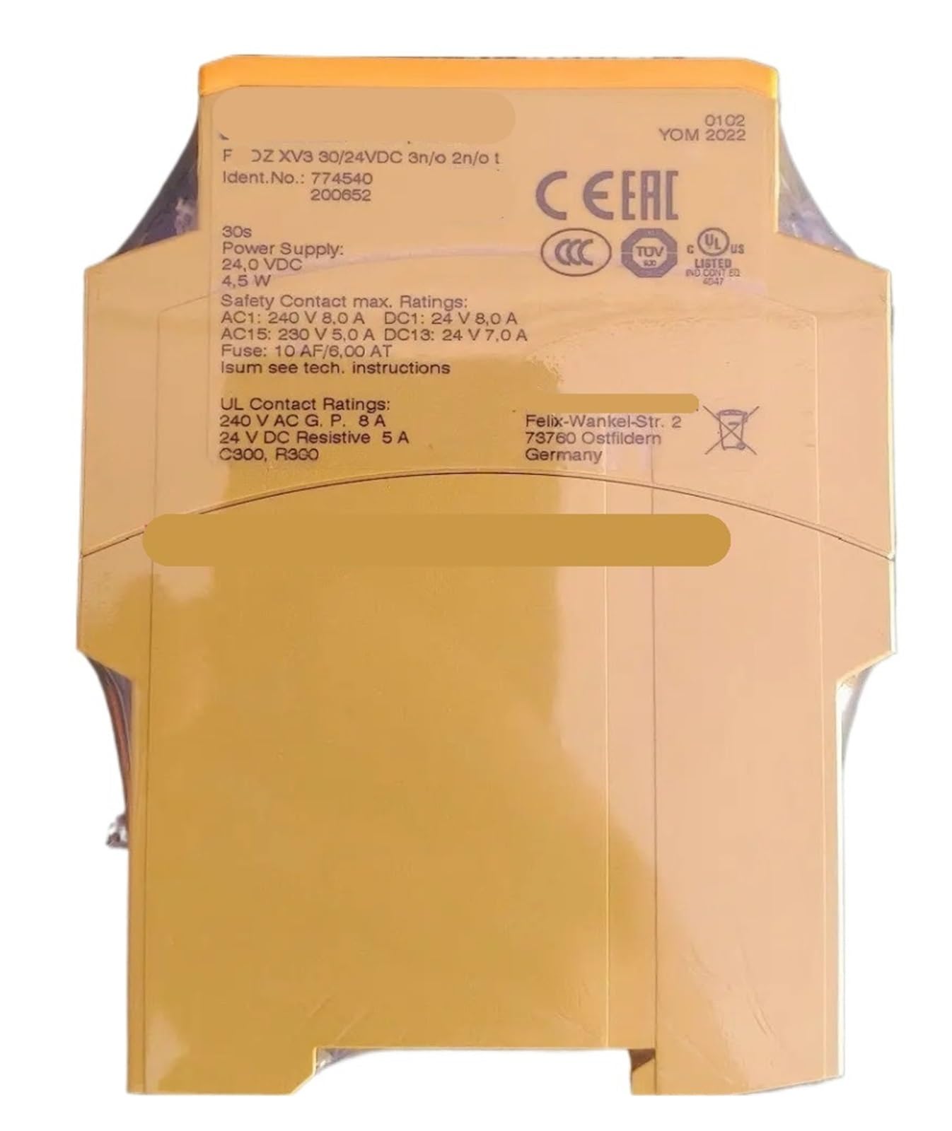 CLEUFWKO 1pcs XV3 relay 774540