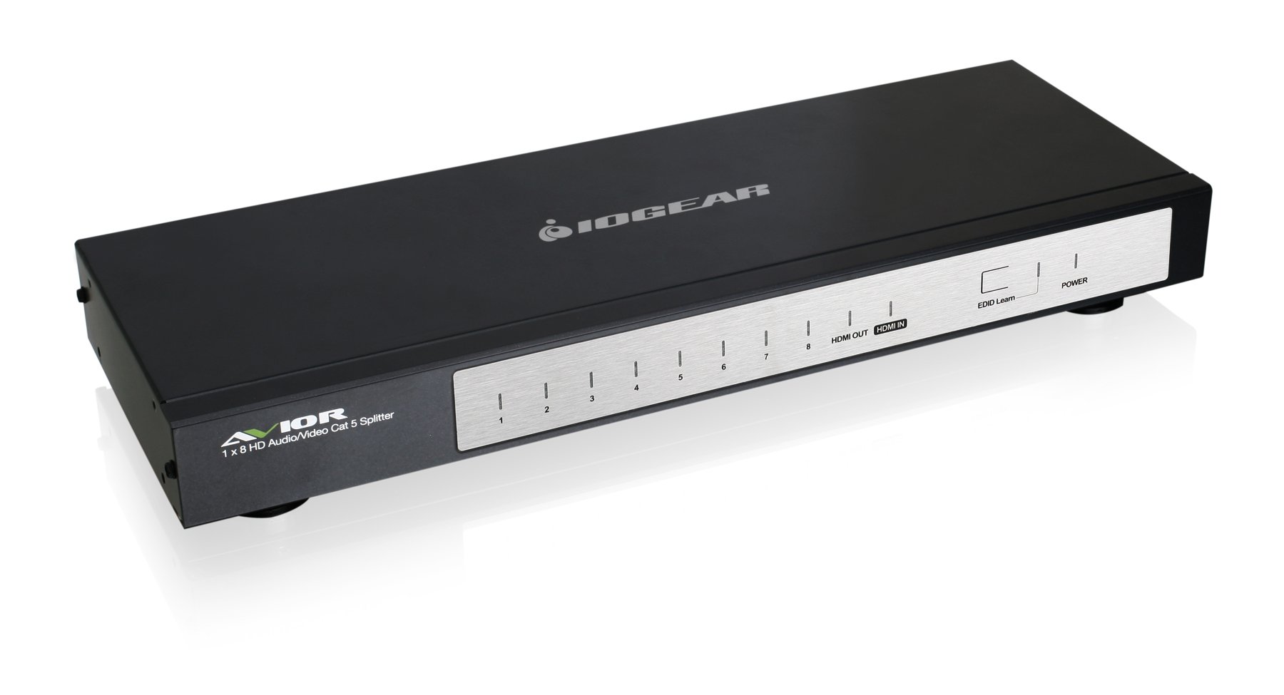 IOGEAR 8-Port HDMI Audio/Video Cat 5e/6 Splitter (GHSP8218E)