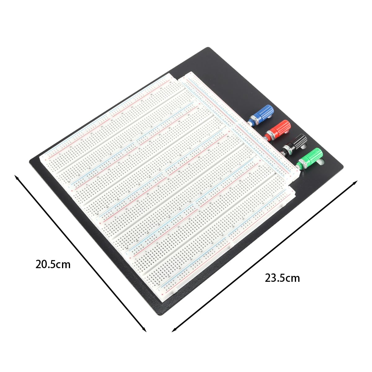 Lötfreie Elektrische Steckplatine Mit 3220 Punkten, ZY-208-Schaltkreisprüfung, Steckplatinen, Prototyp-Leiterplatten, Universelle Testplatine