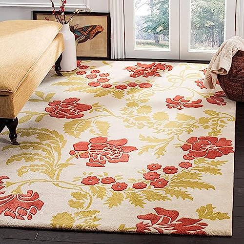 Image of Carpet Mahal Handmade Handwoven Tufted Made of 100% Soft Blended Wool Export Quality Carpets with 1 Inch Thickness (12x18 Feet) Color Multi