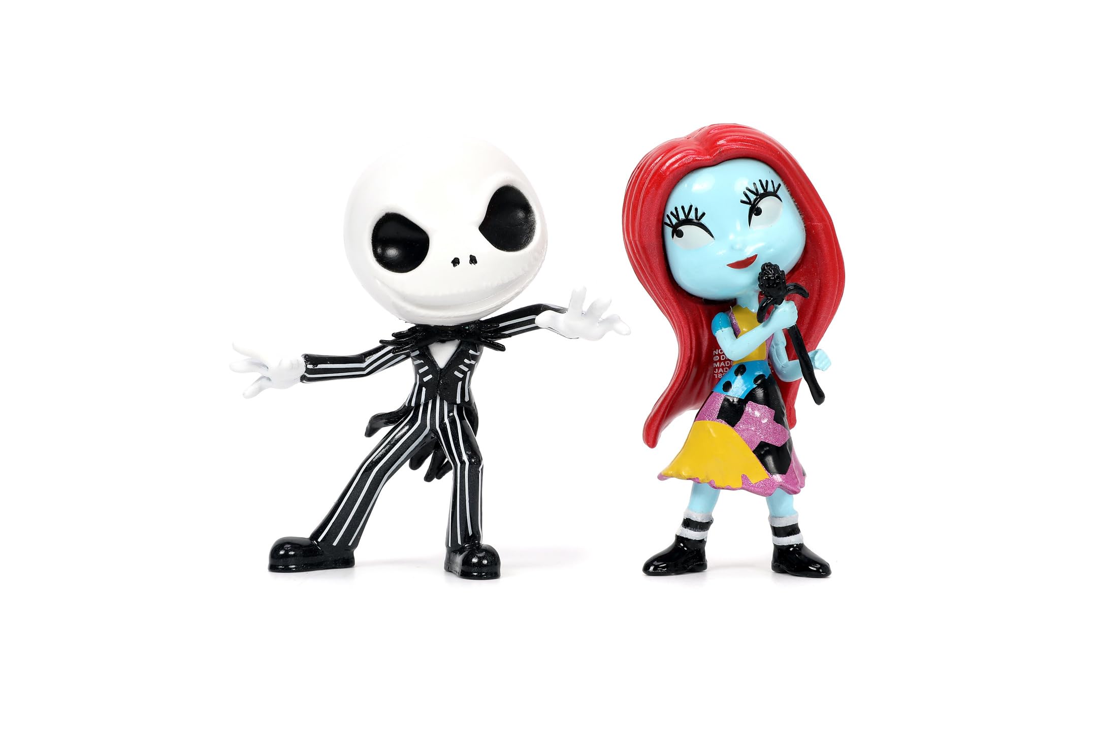 Jada - Set of 4 Nightmare Before Christmas Nanofigures, Metalic, 4 cm, Collectables, Official Disney License (253075005) - Image 2