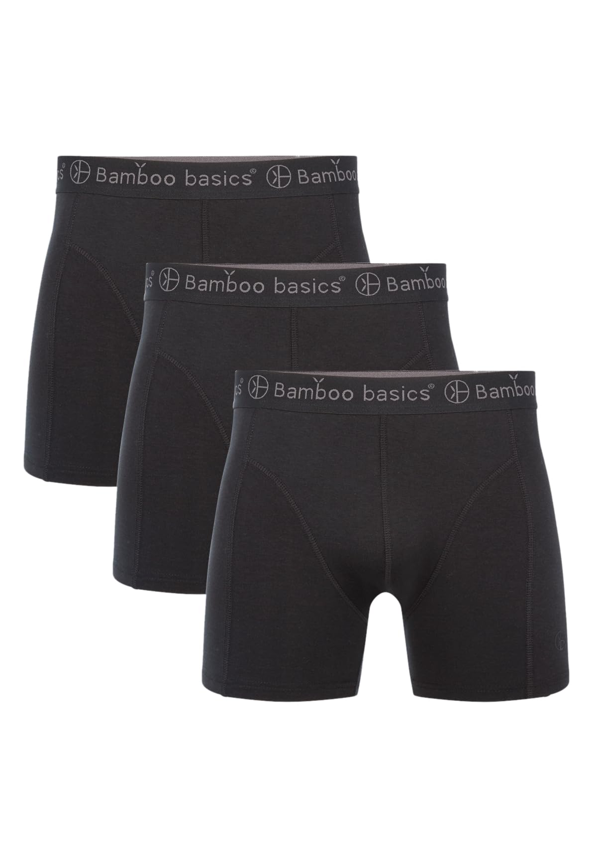 Bamboo Basics - Herren Bambus Boxershorts - Rico - 3er-Pack - Atmungsaktive Unterwäsche - S-XXL