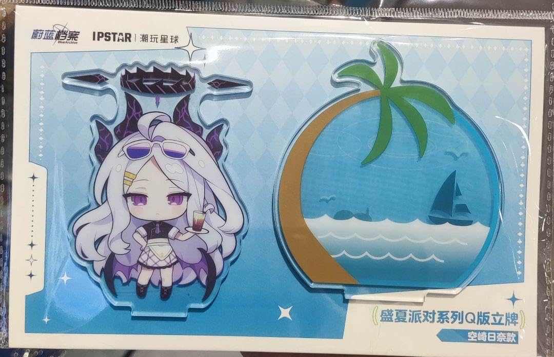 Amazon.co.jp: ブルアカ 中国 カフェ アクリルスタンド SD 空崎
