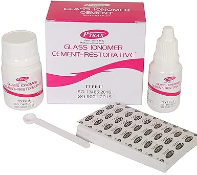 Pyrax Polymars Dental Glass Ionomer Type II Restorative