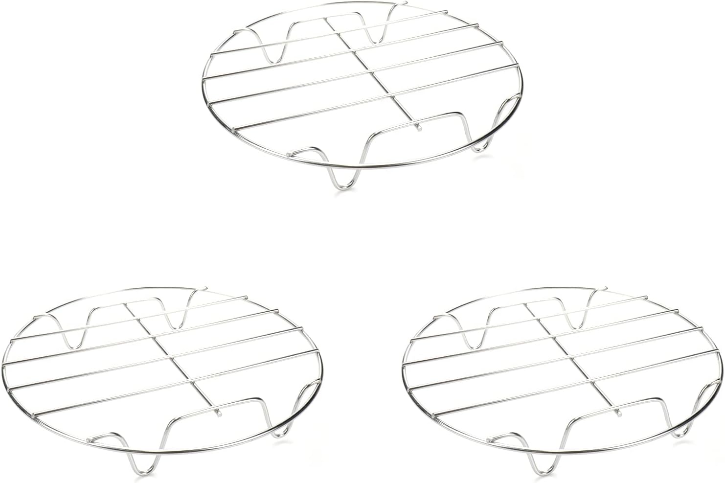 UTALIND 3 Pcs Circle Wire Cooling Rack Antirust Cake