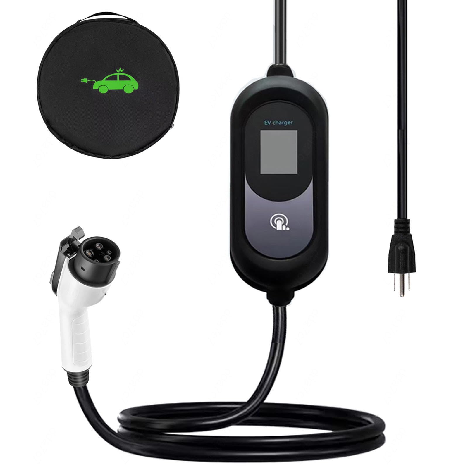 Chargepoint Home Flex Level 1 EV Charger 1.92KW AC120V 16A, Portable Charge Point EV Charging Station with 22ft/26ft/32ft/ Charging Cable, NEMA5-15P Plug for SAE J1772 EVs,26ft