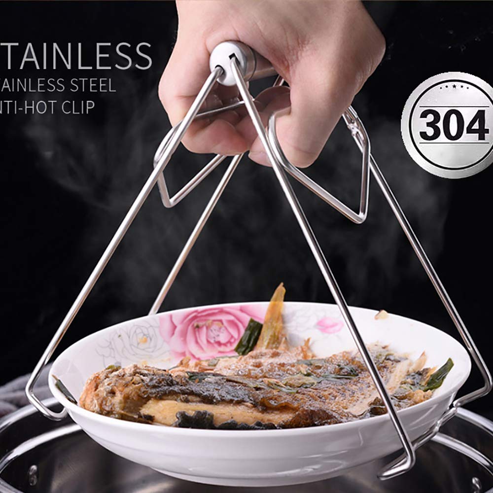 Bowl Gripper Tongs - Porte- Chauffante De Service Lourde, Habber De