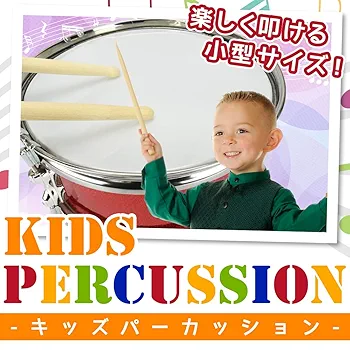 スネア ドラム パーカッション スティック　セット Amazon.co.jp: キッズ用 パーカッションセット スネアドラム