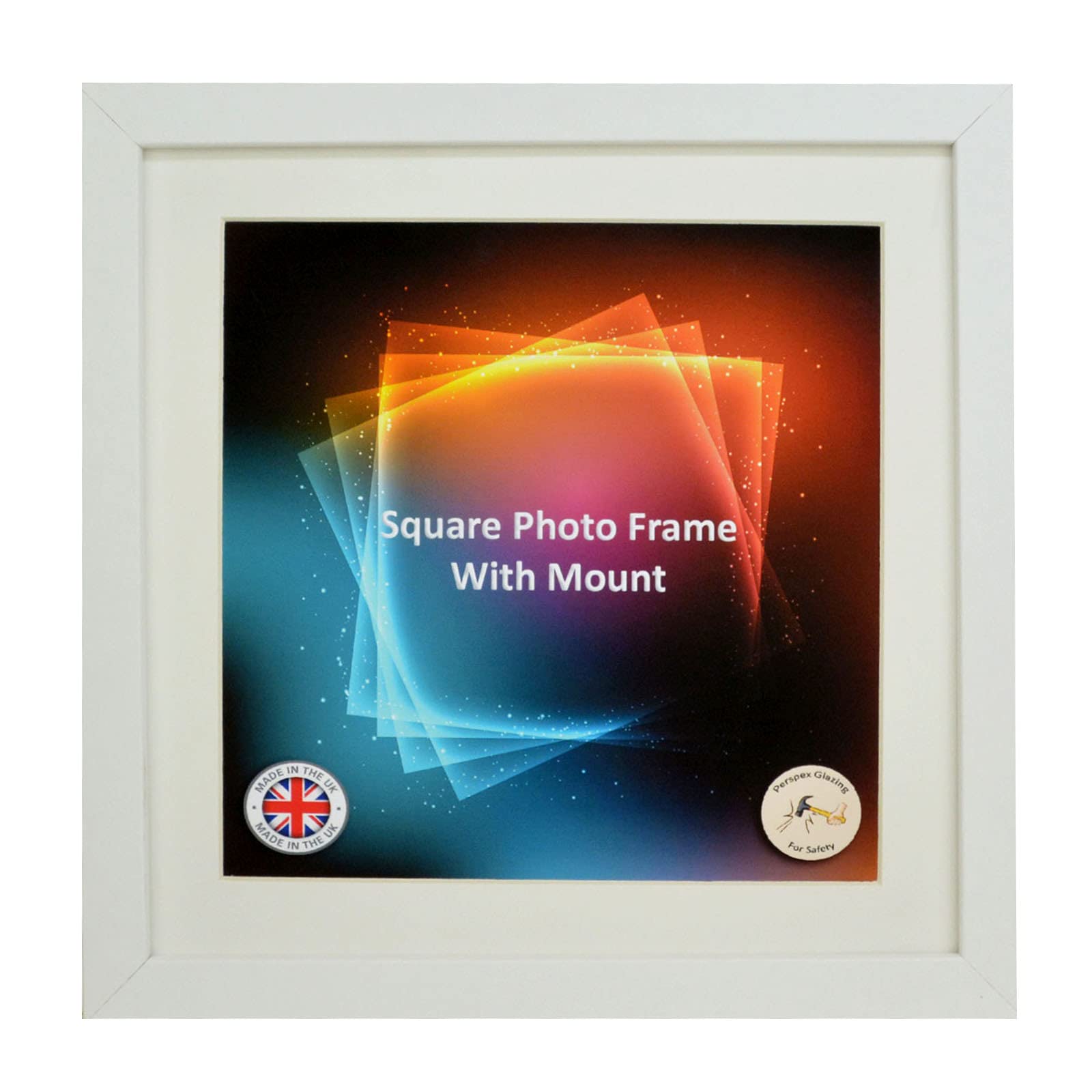 Buy Boldon Framing Wexford Square Thin Photo Frame with White Wall