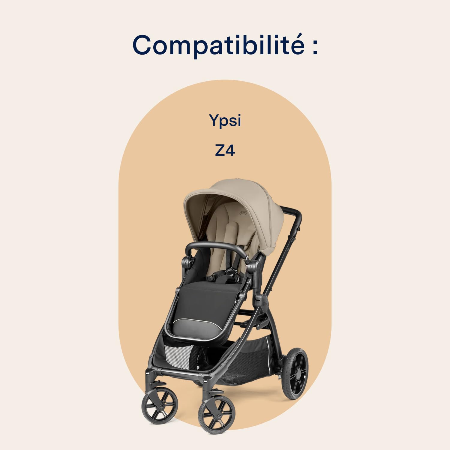 PEG Ride With Me Board Veloce/Vivace - Marchepied Arrière pour Deuxième Enfant - Compatible avec les Poussettes Veloce et Vivace de Peg