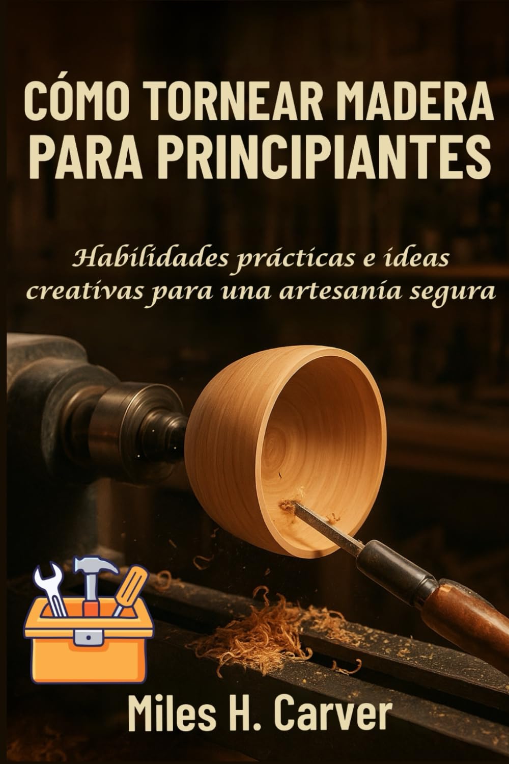 CÓMO TORNEAR MADERA PARA PRINCIPIANTES: Habilidades prácticas e ideas creativas para una artesanía segura