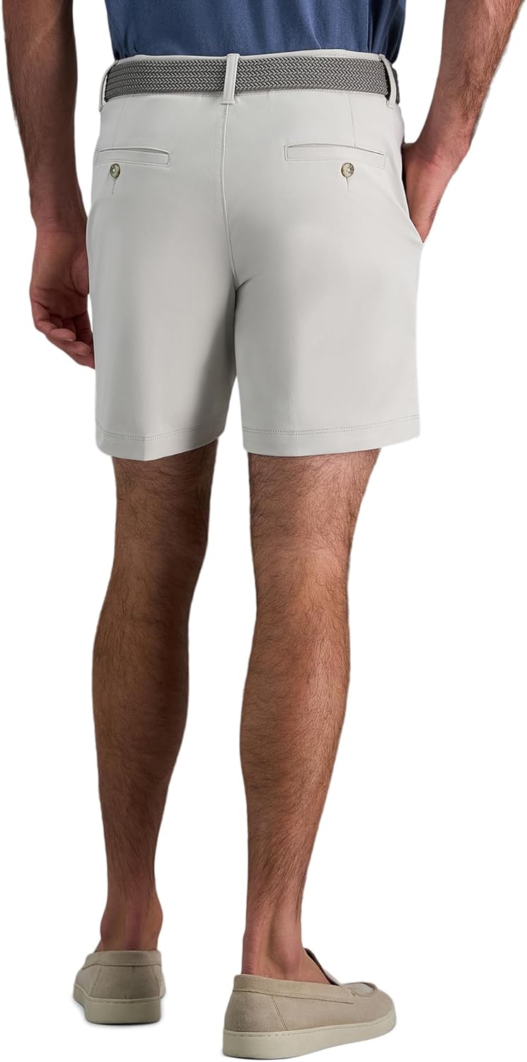 Haggar Men's Sport Travel Performance Short - 7 Inch Inseam