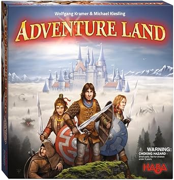 HABA Adventure Land - An Exciting Strategy Board Game for Ages 10 and Up Made in Germany