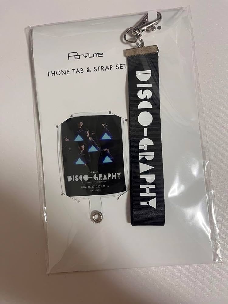 Perfume disco-graphy フォンタブストラップ、ミラー Perfume disco-graphy フォンタブストラップ、ミラー - メルカリ
