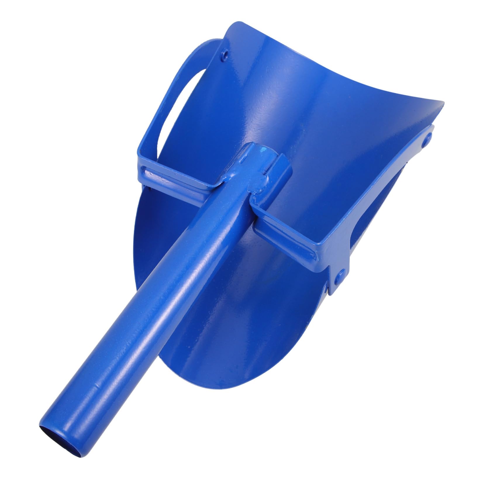 2 Piezas Azada De Acero Al Carbono Suciedad Herramientas De Jardinería Pala De Jardinería Chaquetas Portátil Pala para Macetas Pala De Mano Azada De Césped Cazo Acero Carbono Azul
