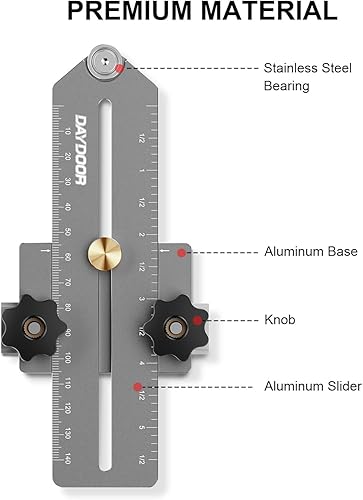 Miniatura 3 de Jig Thin Rip Jig, guía de sierra de mesa para repetir cortes de tiras estrechas, herramientas de carpintería compatibles con mesa de enrutador,