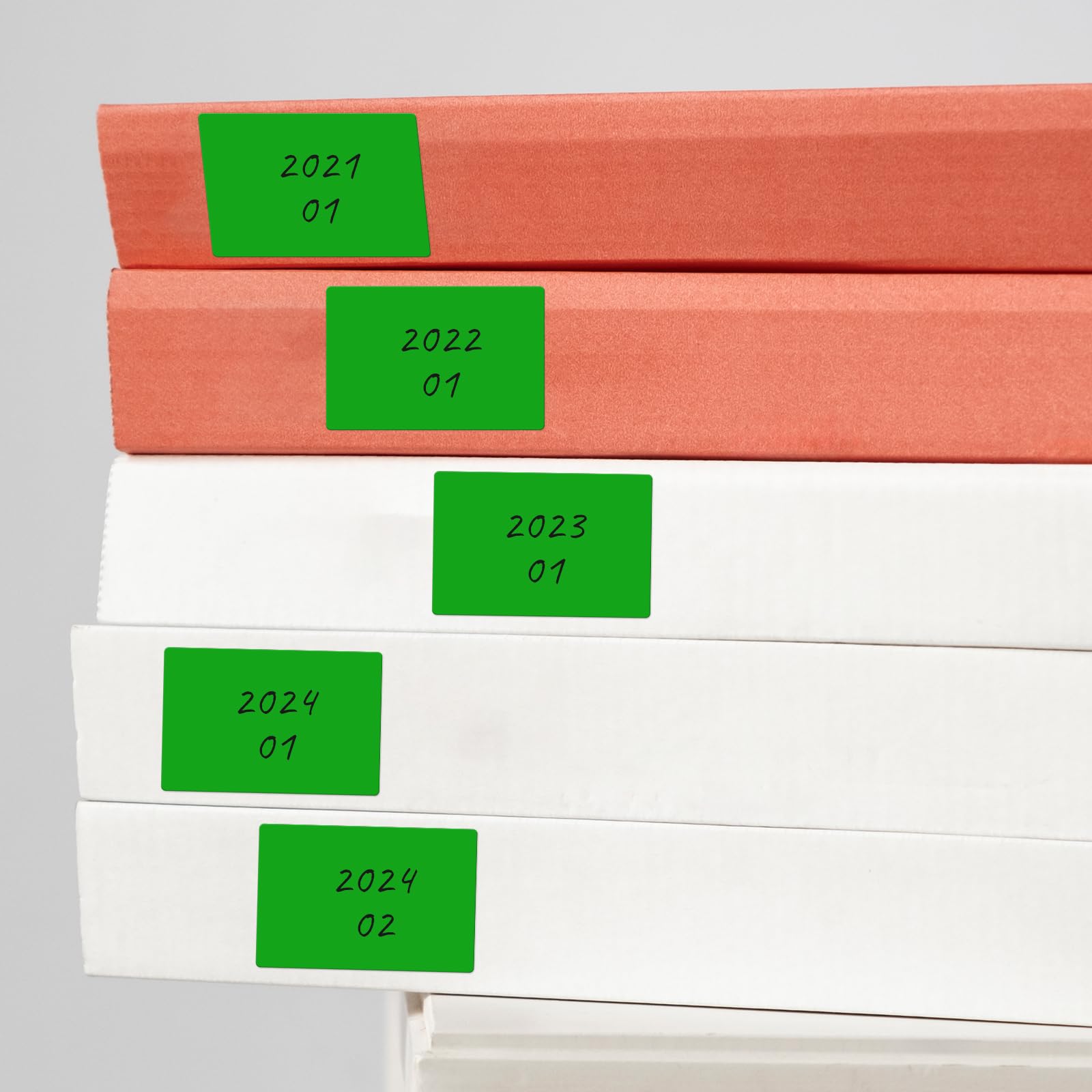 Etichette Adesive Nero 50x76 Mm - Rotolo Da 500 Pezzi, Impermeabili, Per Casa E Ufficio