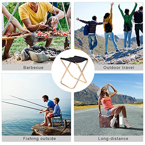 Sgabello Pieghevole Portatile, Leggero Sgabello da...