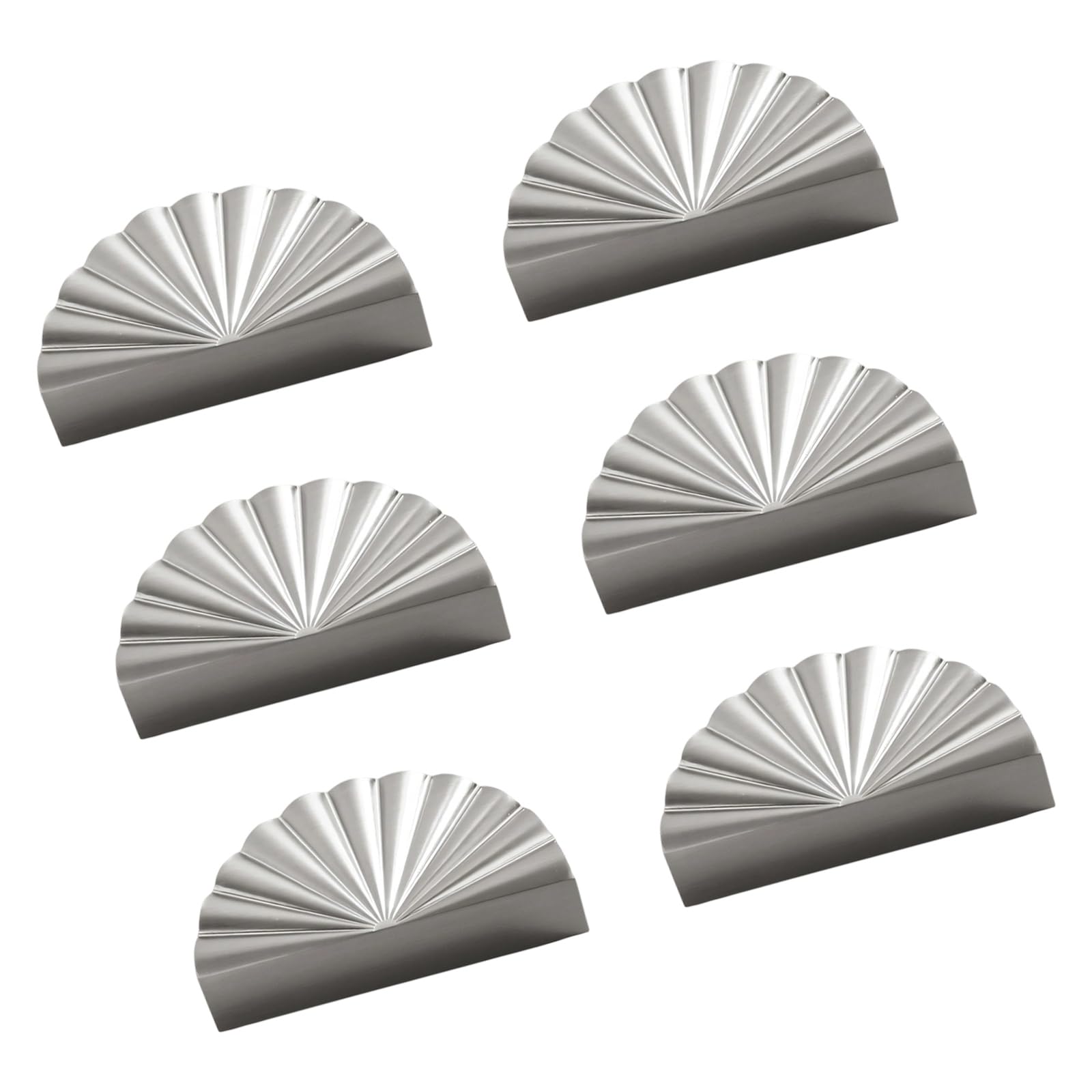 Elnwnnkc 76Mm Brushed 6Pcs Zincs Alloys Drawer Handles Furniture Knobs Stylish Drawer Pulls For House Enhancement Bathroom Dresser Cabinet Hardwares
