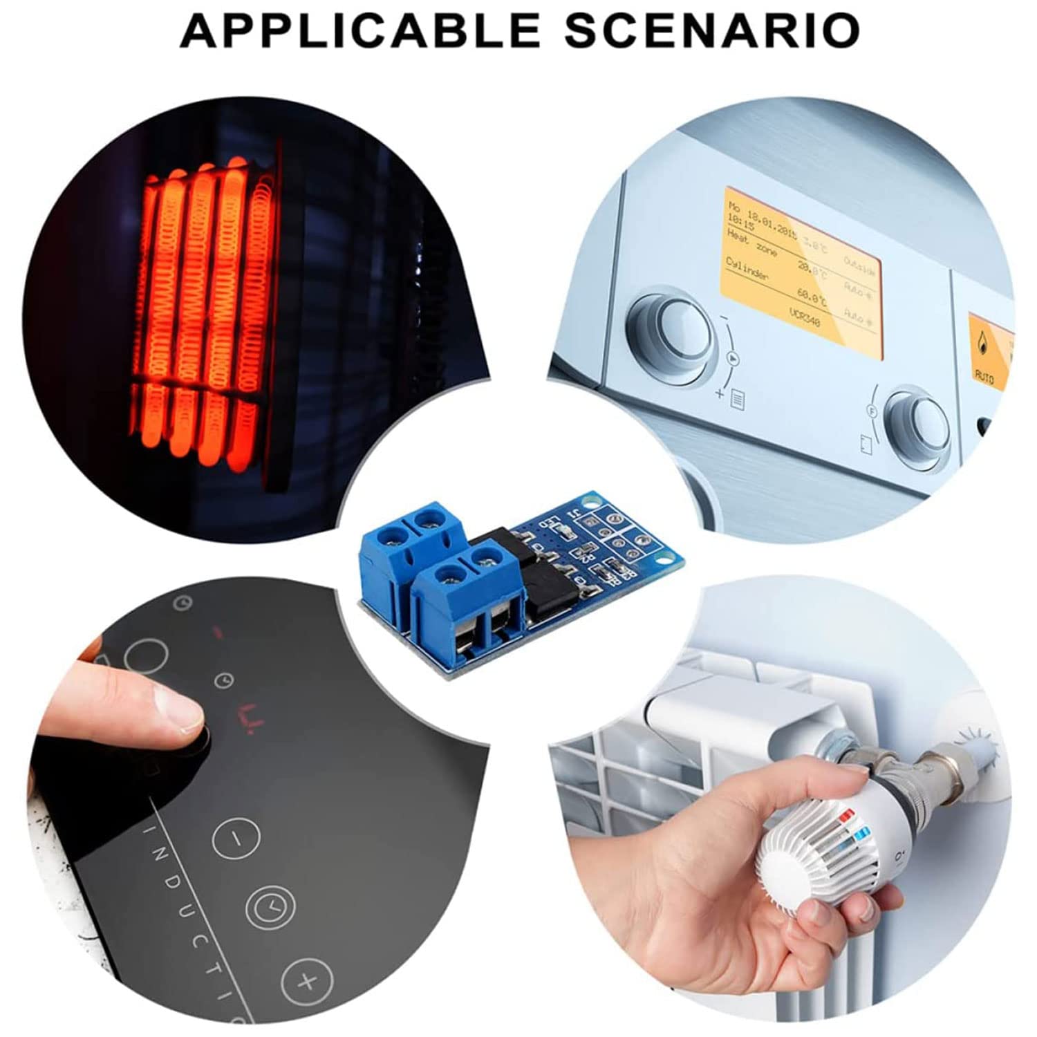 Modulo Driver MOSFET 5V-36V 15A - PWM 400W Per Arduino, Controllo Motori/Luci - Foto 5