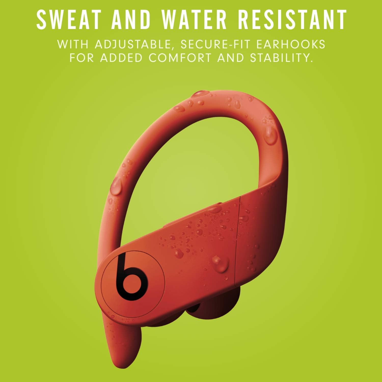 beats pro totally wireless and high performance bluetooth earphones lava red renewed