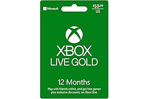Xbox Live 12-Month Gold Membership Digital Code: Elevate Your Gaming Experience