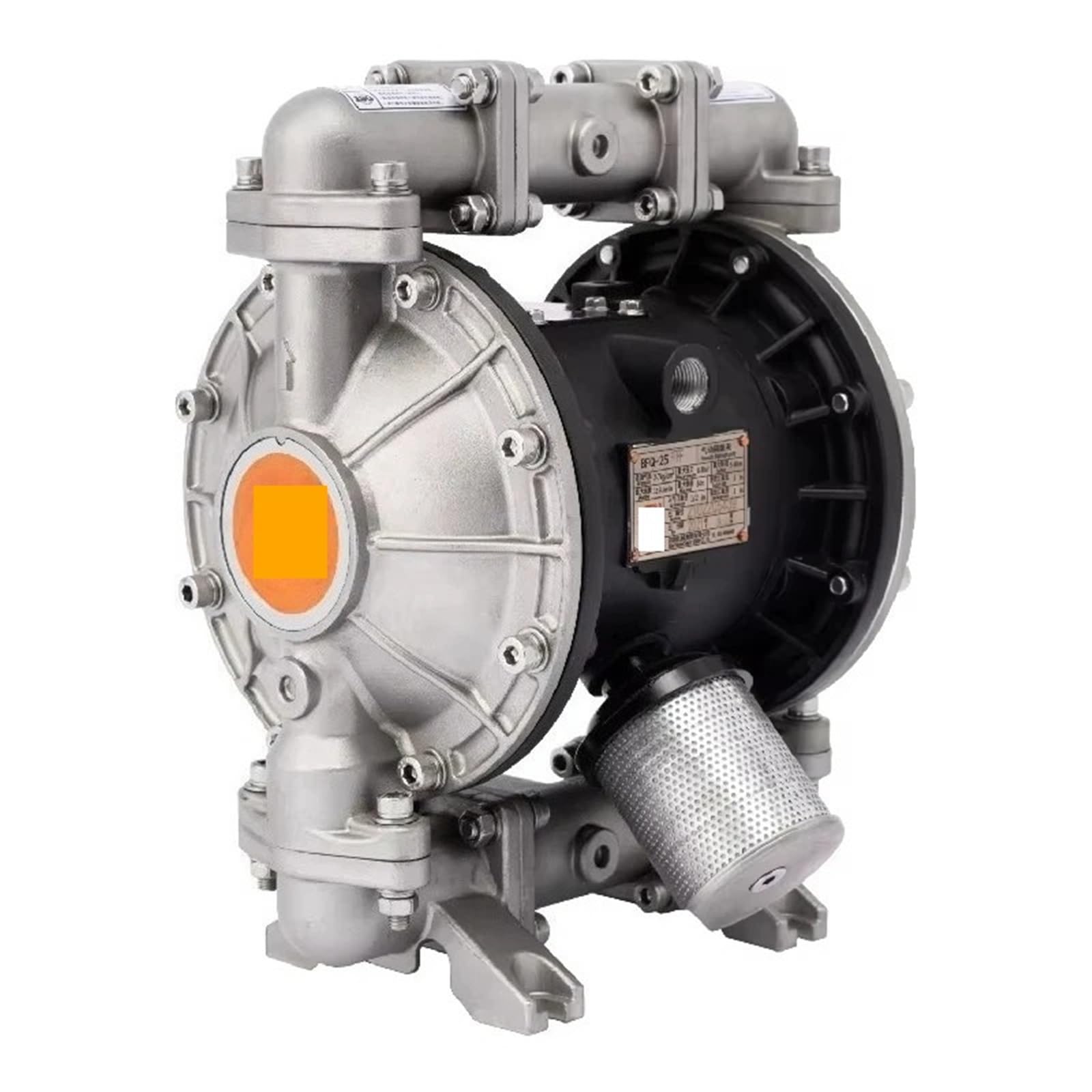 JVDDI BFQ-25P Stainless Steel Pneumatic Diaphragm Pump Sewage Industrial Irrigation Air Operated