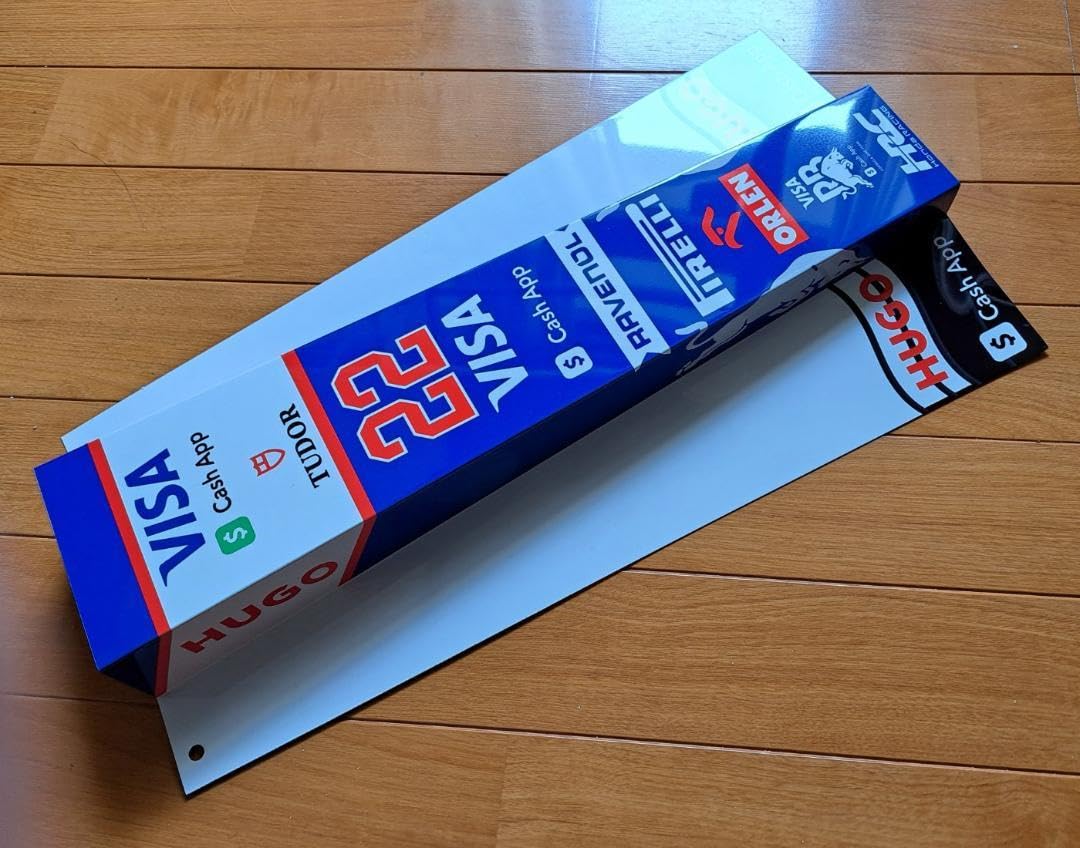 F1 ビザ・キャッシュアップ VCARB フロントノーズ オブジェ 角田