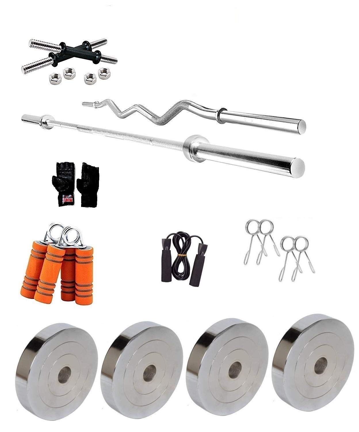 Monex Professional Steel Weight Plates Set; Home Gym Combo; Steel Home Gym; Gym Equipment; Home Gym Station; Chrome Weight Gym Set Combo; Chrome Plated Steel Exercise Set 100KG. (B07SGX9Z2J) Amazon Price History, Amazon Price Tracker