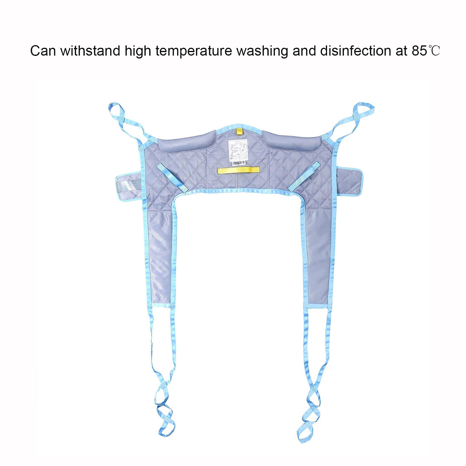Eslinga de Elevación para IR al Baño, Eslinga de Elevación de Pacientes para Transferencia Asistida, Accesorios de Enfermer, Carga Máxima 275kg (Excluyendo grúas)