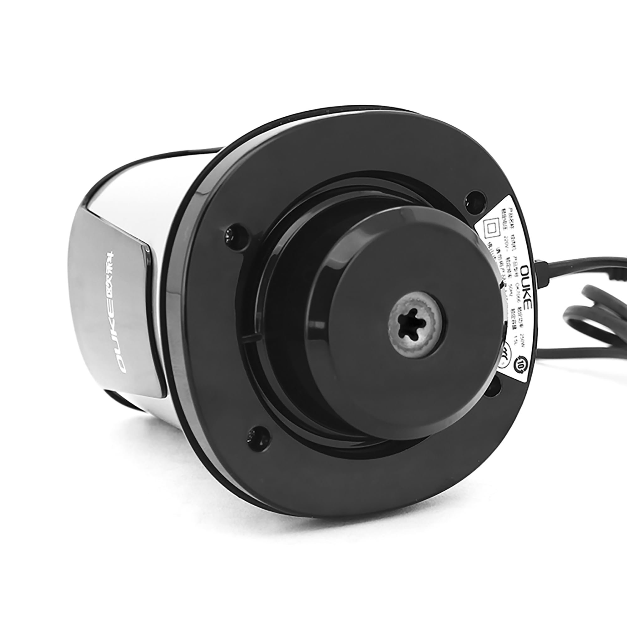 SOGO Picadora de Alimentos 400W con Bol de Vidrio 1.5L - Procesador de Comida con Cuchillas Acero Inoxidable - Tritura Carne, Verduras y Hielo - Mini Picadora Eléctrica con Bloqueo de Seguridad