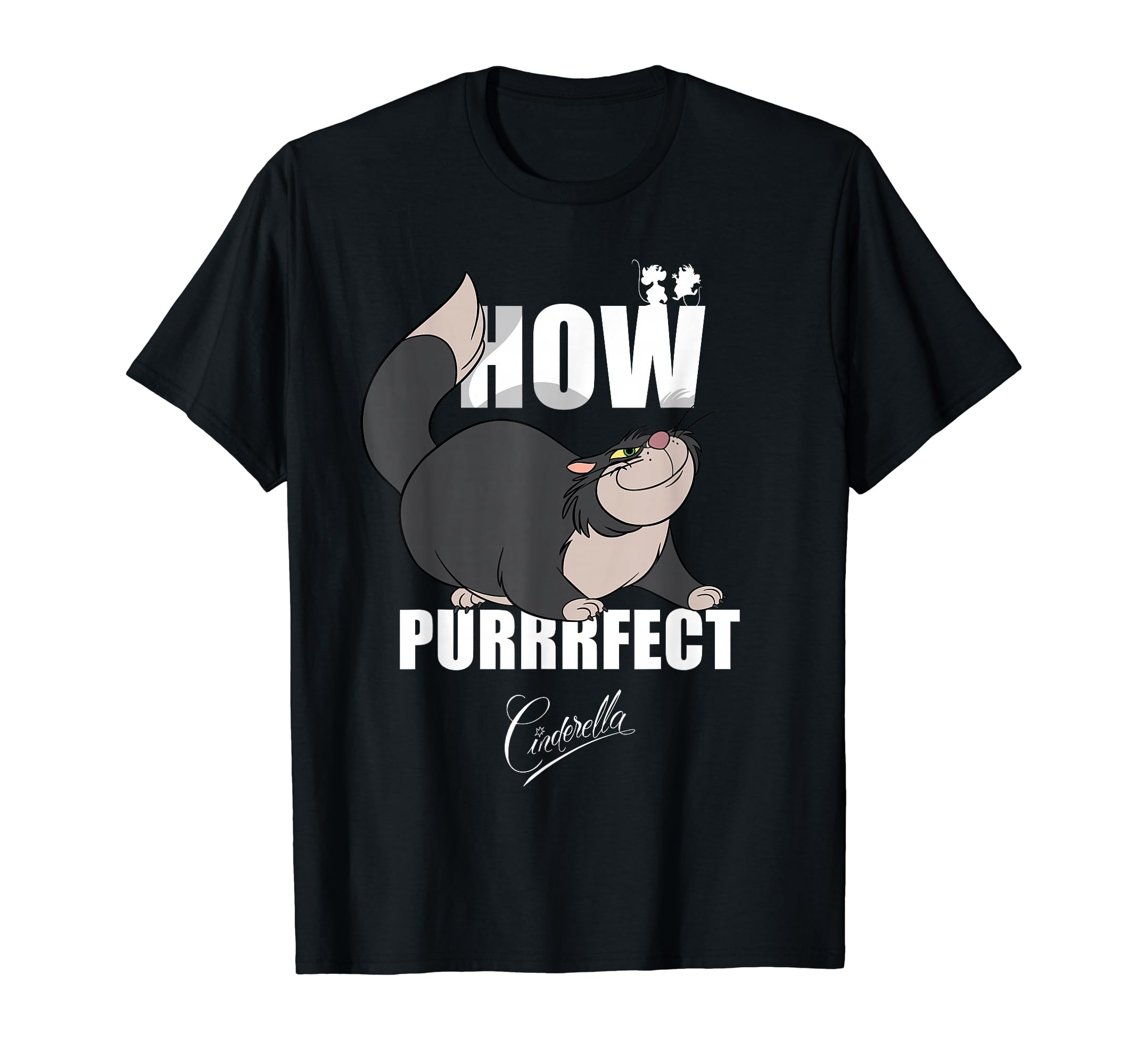 Amazon | ディズニー シンデレラ ルシファー How Purrrfect Tシャツ 