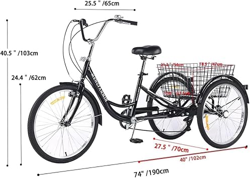 Child Seats, Child Seats with seat Belts are Suitable for 24-inch Adult Three-Wheeled Bicycles and can accommodate Two Children