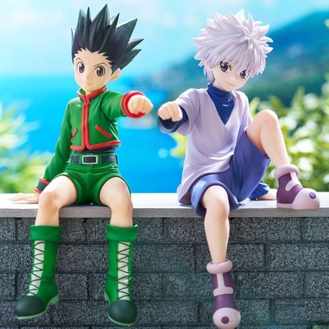 HUNTER×HUNTER　ぬーどるストッパー キルア ゴン フィギュア　セット Amazon.co.jp: ぬーどるストッパー ゴン ＆ キルア フィギュア