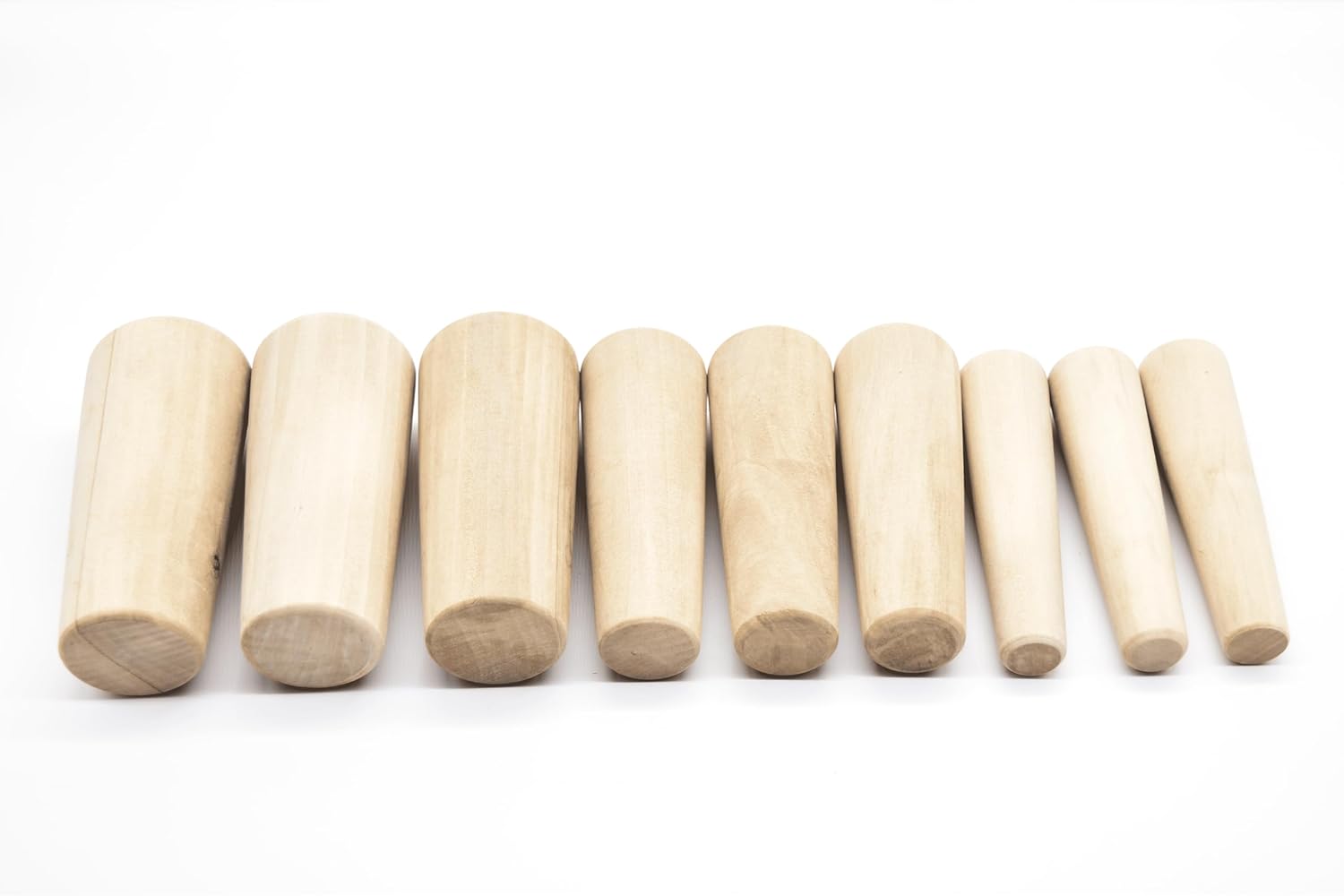 Vinland Marine Wood Boat Plugs Assorted Sizes, Emergency Boat Kit, Bung, Thru Hull Drain Plug, Wood Plug Set, Wooden Plugs Wooden Boat Hull Marine Plug Boat Plugs