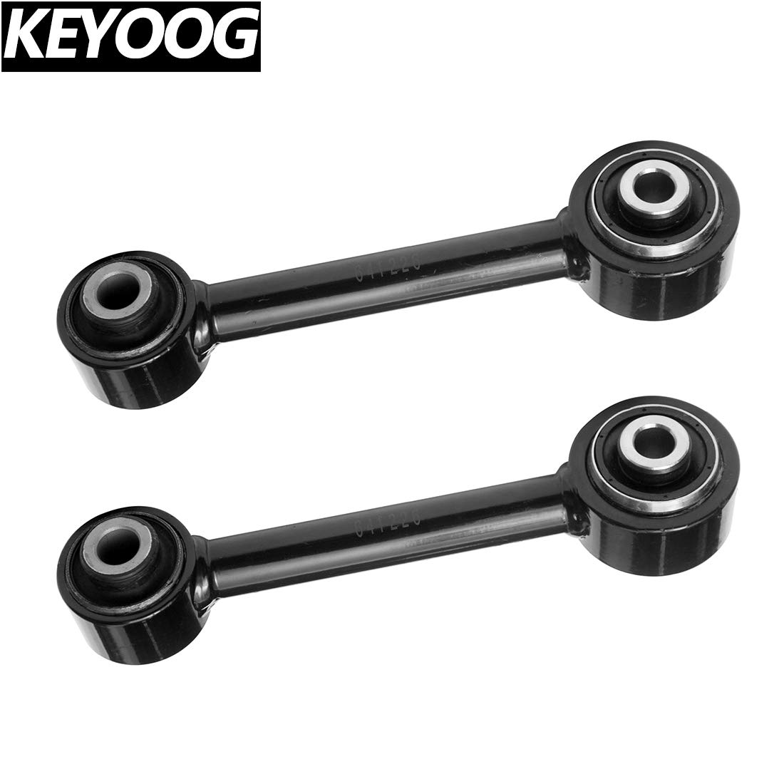 KEYOOG 2Pcs Left Right Rear Lower Forward Control Arm (Toe Control link) For 2007-2012 Dodge Caliber,07 08 09 10 11 12 13 14 15 Jeep Compass Patriot K641226 x2 Driver & Passenger Side Suspension