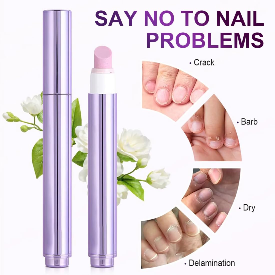 2 Pezzi rimuovi cuticole unghie, Nail care pen, Routine de soins des ongles stylo