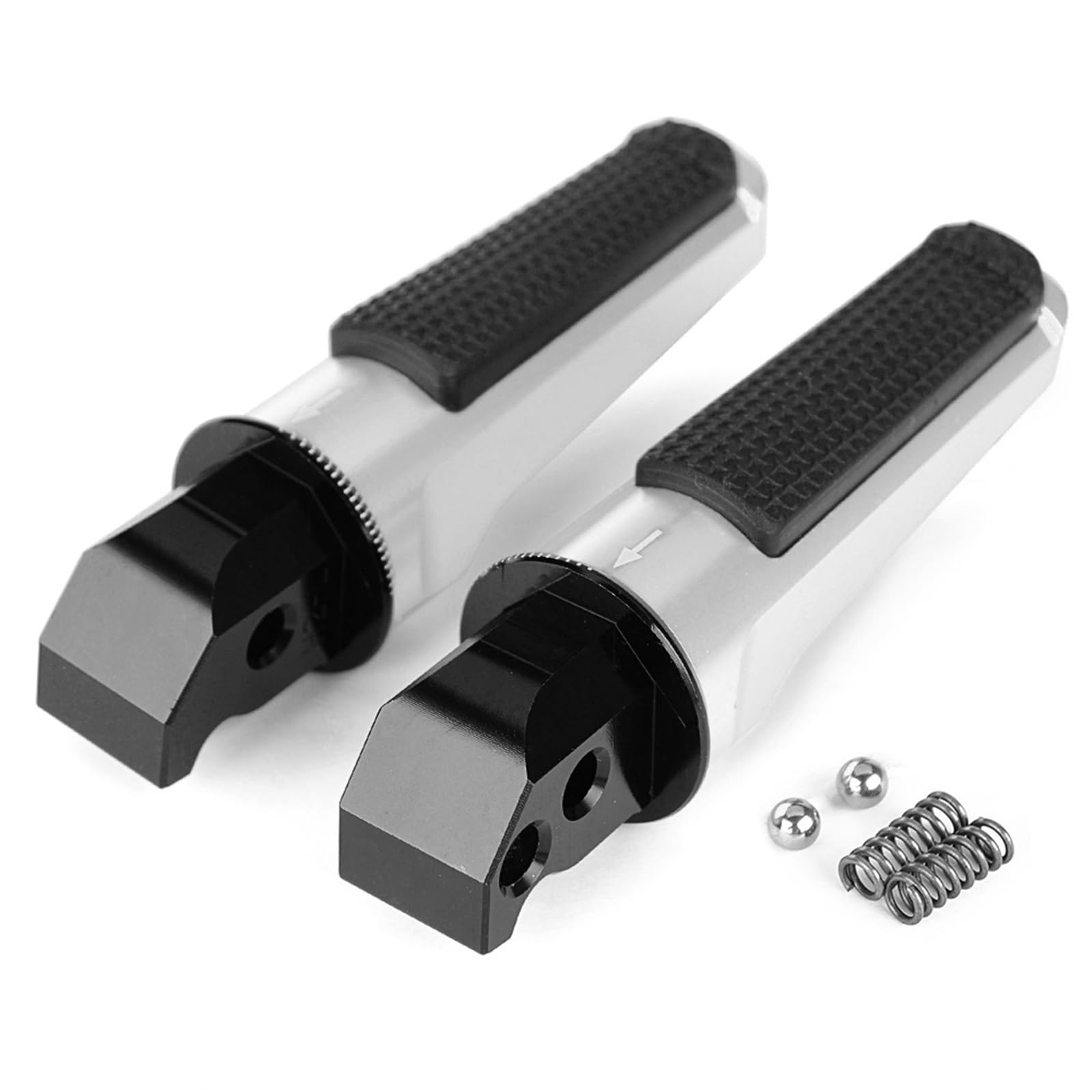 CQJJXKYC Rear Foot Pegs Fit For HONDA CB600F HORNET CB1000R CBR600F CBR600RR CBR900RR CBR1000RR FIRE BLADE(2)