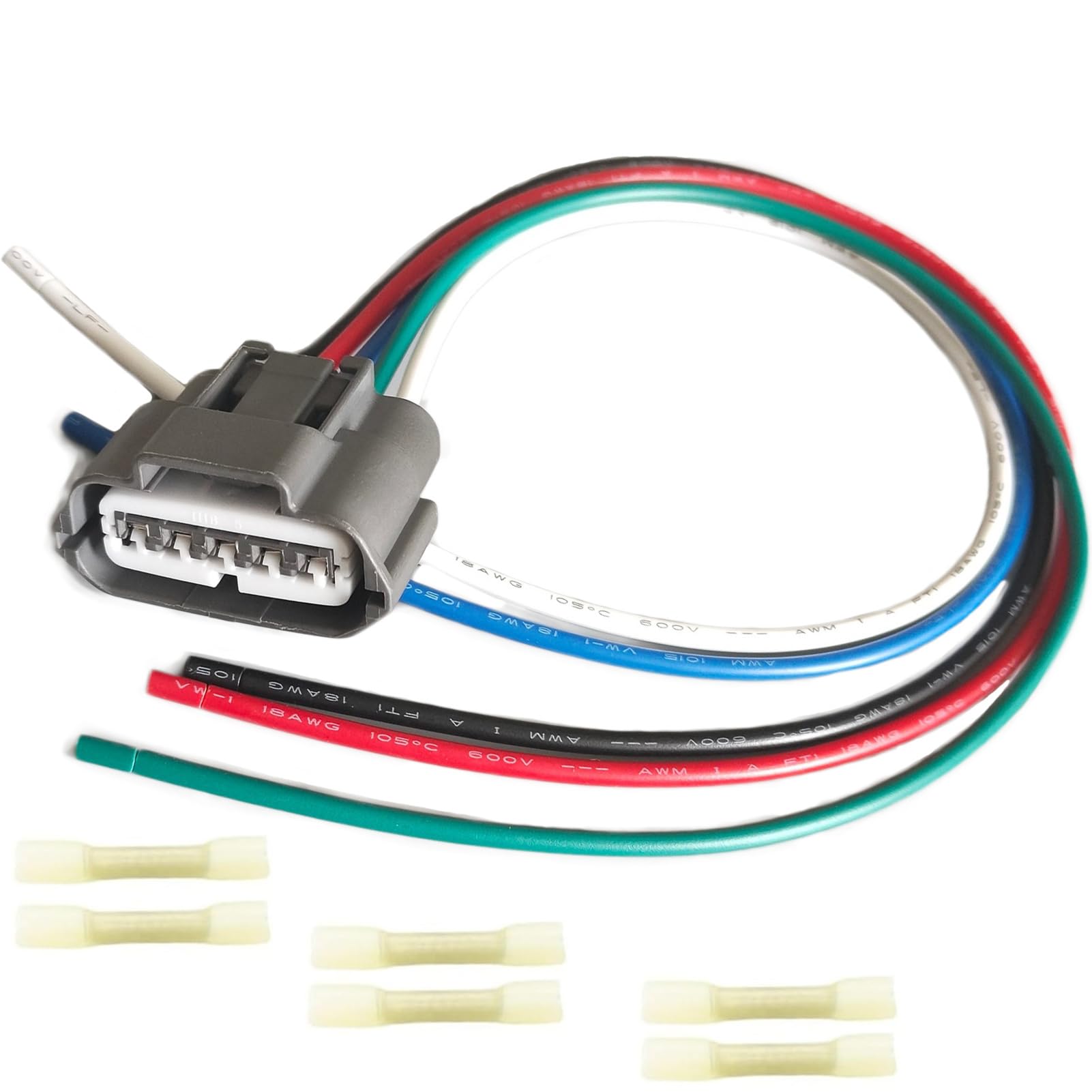 Amazon.com: Micarun 5Way Wire Connector Fuel Pump Harness Pigtail