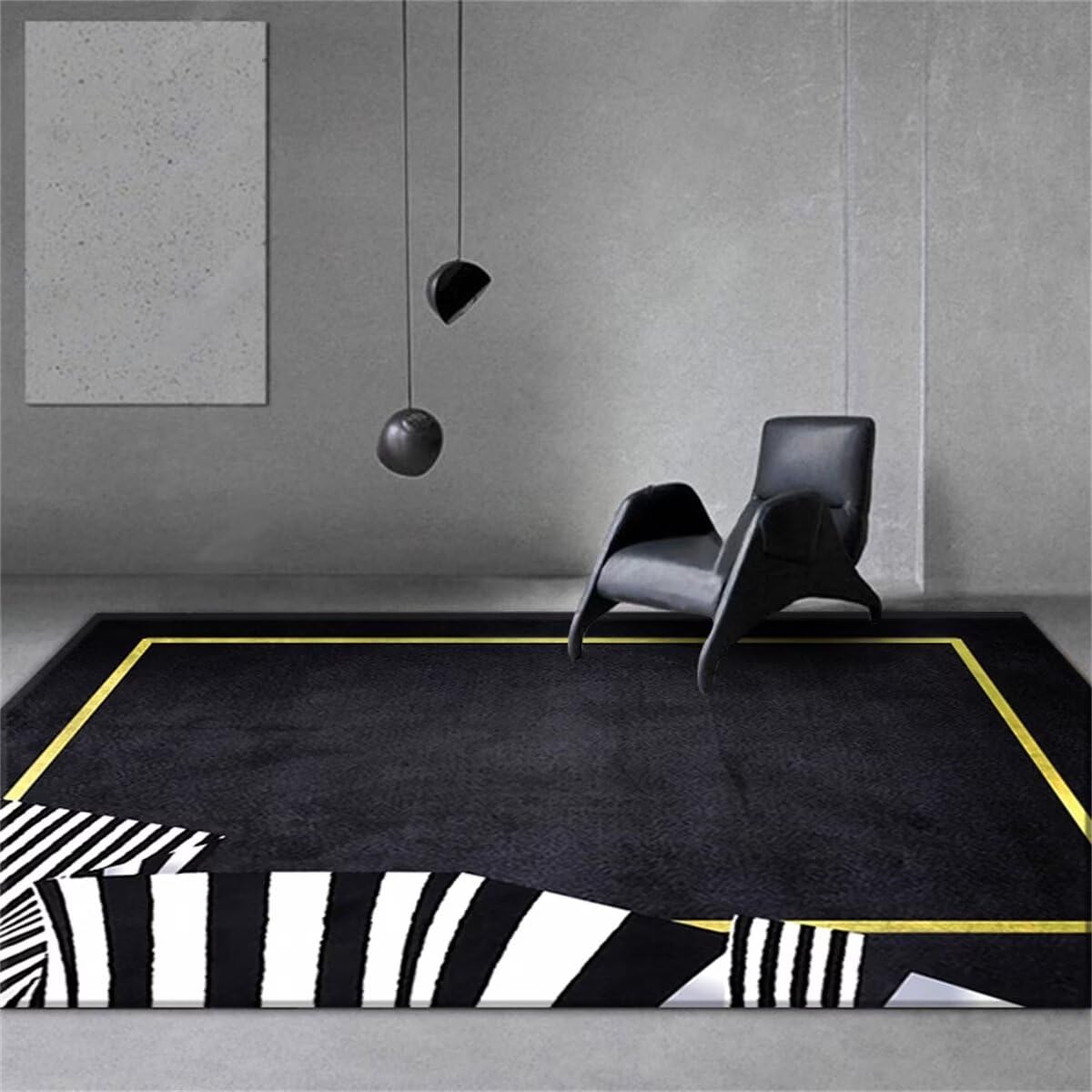 Tapis de salon de jardin design gris 140x200 : sublimez votre terrasse avec modernité